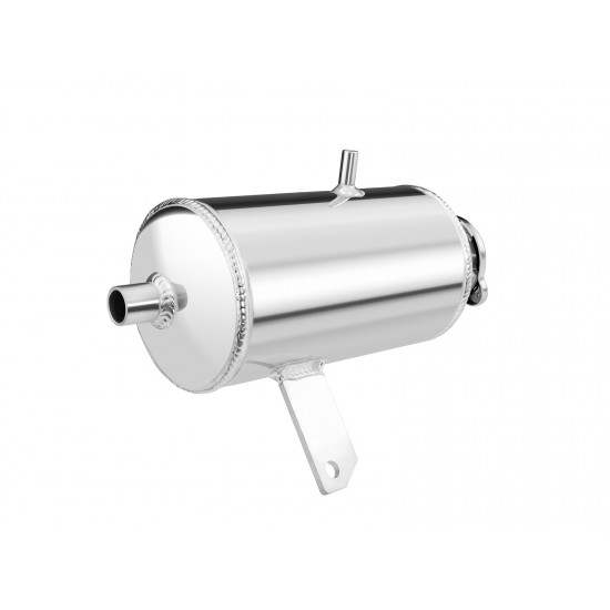 Alloy Polished Water Tank &Oil Catch Can 1.5L Round Water Catch Can Fuel Tank