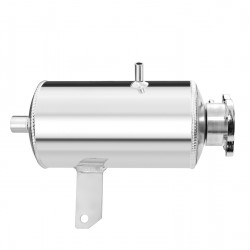Alloy Polished Water Tank &Oil Catch Can 1.5L Round Water Catch Can Fuel Tank
