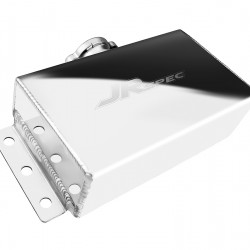 Aluminium tank JRspec 1,5L mirror polished with fittings