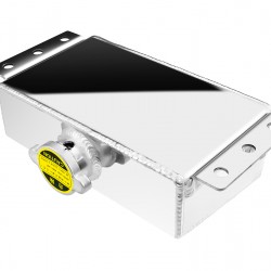 Aluminium tank JRspec 1,5L mirror polished with fittings