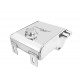2L Aluminium Alloy Polished Radiator Overflow Surge Tank & Oil Tank Can JRspec