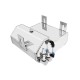 2L Aluminium Alloy Polished Radiator Overflow Surge Tank & Oil Tank Can JRspec