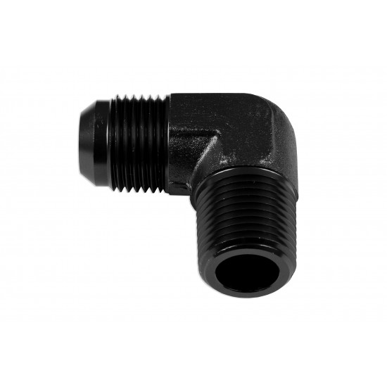 Adapter AN10-1/2 NPT 90' male-male coupler hose fitting Black