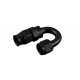 AN -10 AN10 JIC 180' Degree PTFE Fuel Oil Fitting hose end Black