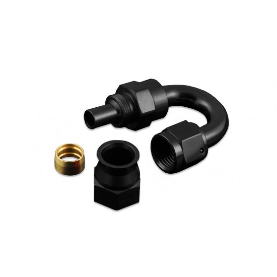 AN -10 AN10 JIC JRspec 180' Degree PTFE Fuel Oil Fitting hose end