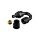 AN -10 AN10 JIC JRspec 180' Degree PTFE Fuel Oil Fitting hose end