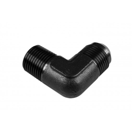 Adapter AN10-3/4 NPT 90' male-male coupler hose fitting Black