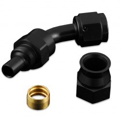 AN -10 AN10 JIC JRspec 45' Degree PTFE Fuel Oil Fitting hose end