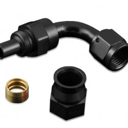 AN -10 AN10 JIC 90' Degree PTFE Fuel Oil Fitting hose end JRspec