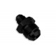 Adapter AN10 male to AN6 male JIC reducer oil fuel hose fitting Black