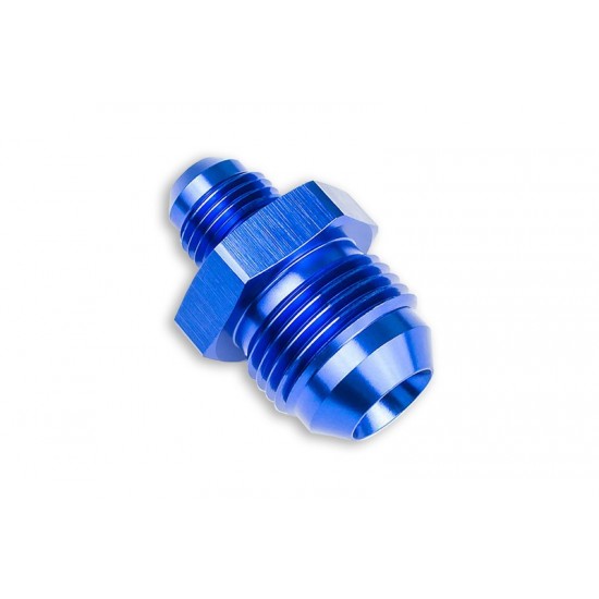 Adapter AN12 male to AN10 male JIC reducer oil fuel hose fitting Blue