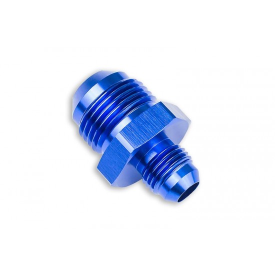 Adapter AN12 male to AN10 male JIC reducer oil fuel hose fitting Blue