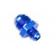 Adapter AN12 male to AN10 male JIC reducer oil fuel hose fitting Blue