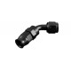 AN -4 AN4 JIC 45' Degree PTFE Fuel Oil Fitting hose end Black
