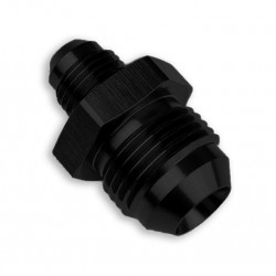 Adapter AN6 male to AN4 male JIC reducer oil fuel hose fitting Black