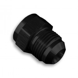 Adapter AN6 male to AN4 female JIC reducer hose fitting Black
