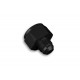 Adapter AN6 female to AN4 male JIC reducer hose fitting Black