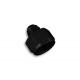Adapter AN6 female to AN4 male JIC reducer hose fitting Black