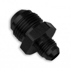 Adapter AN8 male to AN6 male JIC reducer oil fuel hose fitting Black