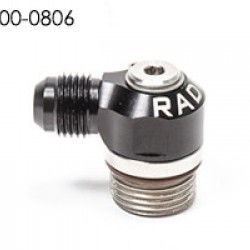 8AN ORB Swivel Banjo to 6AN Male Radium Engineering