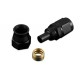AN -8 AN8 JIC JRspec Straight PTFE Fuel Oil Fitting hose end