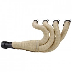 Tan Glass Fiber Exhaust Wrap 15cm x 30m (6