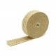 Tan Glass Fiber Exhaust Wrap 2.5cm x 4.5m (1