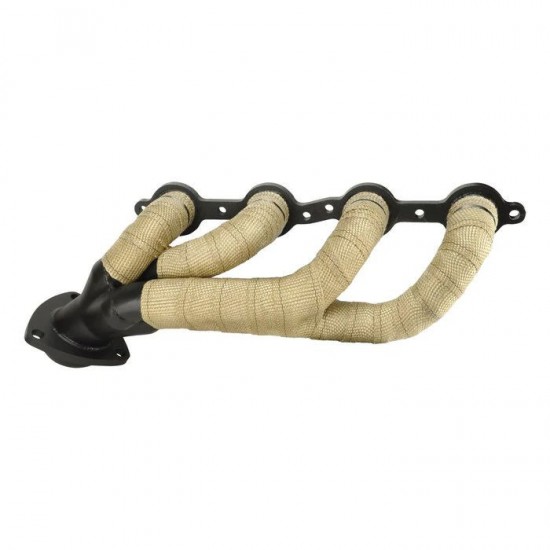 Tan Glass Fiber Exhaust Wrap 2.5cm x 4.5m (1
