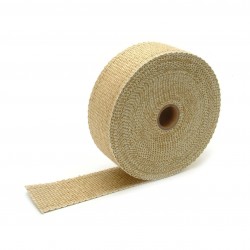 Tan Glass Fiber Exhaust Wrap 5cm x 15m (2