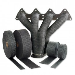 Black Glass Fiber Exhaust Wrap DEI 50mm x 7,5m (2in x 25ft) DEI 010099