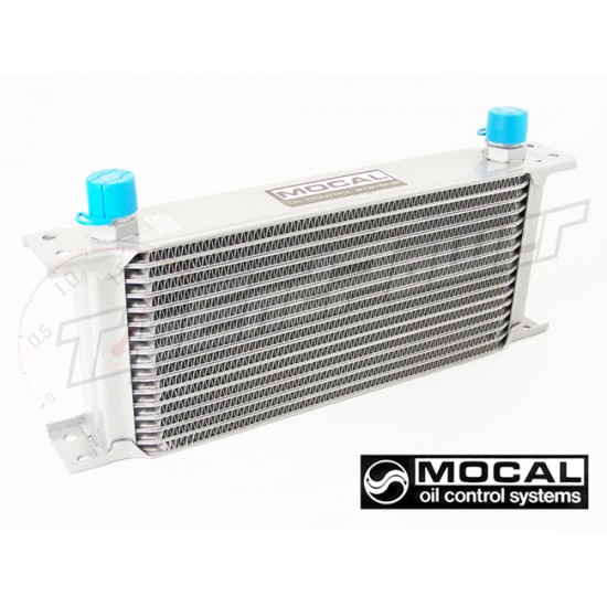 Mocal oil cooler 16-row (235mm) female fittings M18 x 1.5