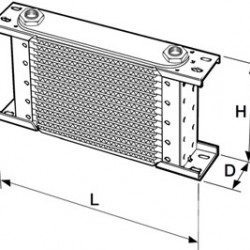 Setrab Proline oil cooler 7-row 330 x 52 mm (235mm)
