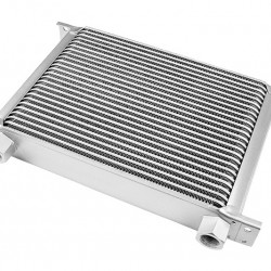 Oil cooler female 25-row Female threads 1/2