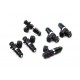 Deatschwerks Injectors set 1200cc for BMW E46 3.2L M54/S54 2001-06 Porsche 911 996 H6 3.6L turbo 2001-05 BMW 328ci 2000 330i/330xi 2001-05 330ci 2001-06 M3 2001-06 EV14 Universal 48mm standard