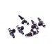 Deatschwerks Injectors set 1500cc for Toyota Supra TT 93-98. for top feed conversion 11mm O-ring.