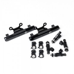 Fuel Rail with injectors DeatschWerks 1000cc for Subaru MPFI WRX 2002-2014 STI 2007-2015 and Legacy GT 2007-2012