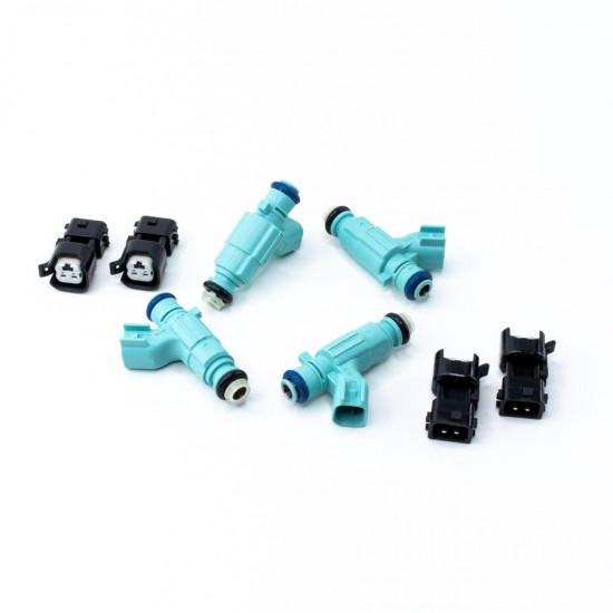DeatschWerks 4 fuel injectors kit 525cc/min, Honda Civic R18 06-08 and D17 01-05