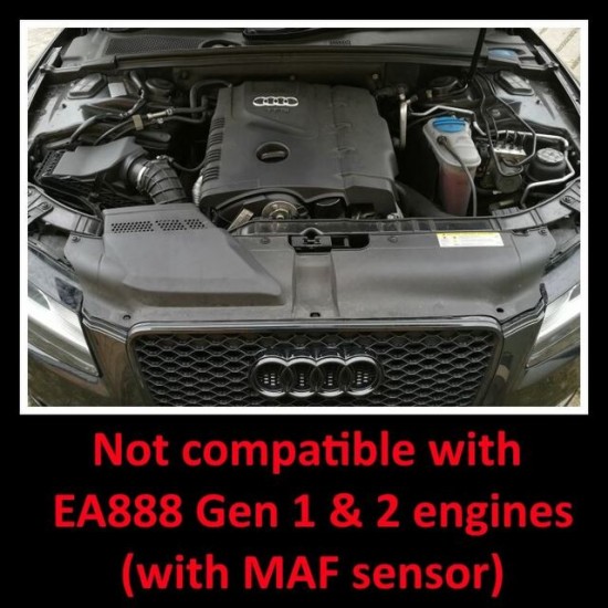 Intake Induction Air Filter Kit MST Performance for Audi A4 B8 A5 8T 1.8 2.0 TFSI EA888 Gen 3