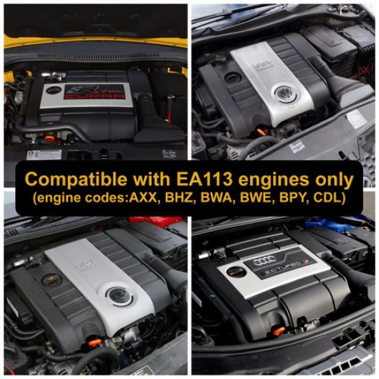 Intake Induction Air Filter Kit MST Performance for Audi A3 S3 8P 2.0 TFSI EA113
