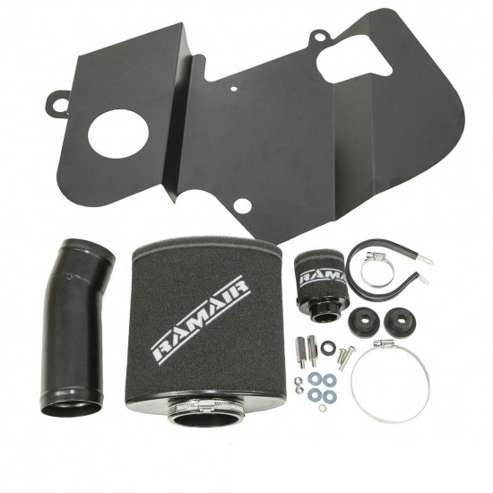 Intake Induction Air Filter Kit Ramair JSK-116-BK for Fiat Abarth 500 595 695 esseesse 1.4T