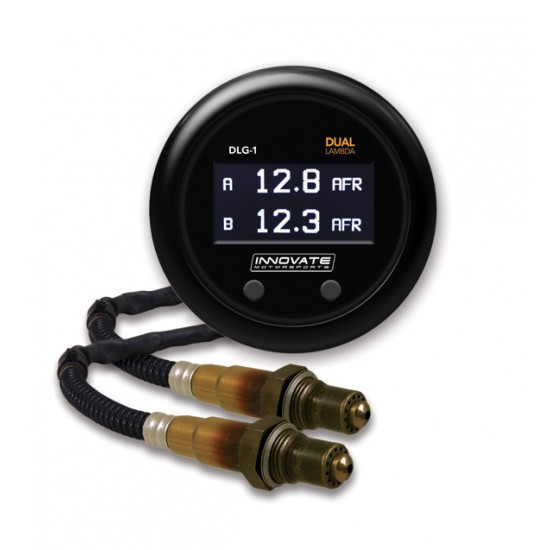 Dual channel AFR DLG-1 Innovate AFR gauge for 2 lambda sensors
