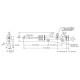 Wilwood 260-11097 Master Cylinder Dual Bowl Design Aluminum Natural 0.625