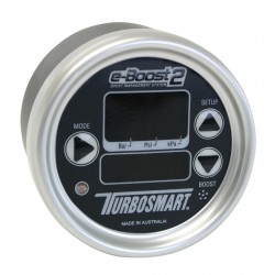 EBC Turbosmart e-Boost2 60PSI 66mm Black face/Silver bezel
