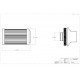Fuel filter Aeromotive 12304 100 Micron ORB-10