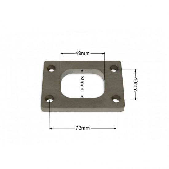 T25 stainless steel flange