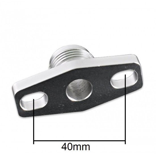 Oil feed flange 1/2