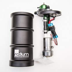 FST-R Fuel Surge Tank with Integrated FPR for Single Ti Automotive E5LM Radium Engineering