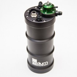 FST-R Fuel Surge Tank with Integrated FPR for Walbro GSS342 AEM 50-1200 Radium Engineering