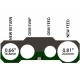Fuel Line Retaining Kit MK5 Supra Radium Engineering