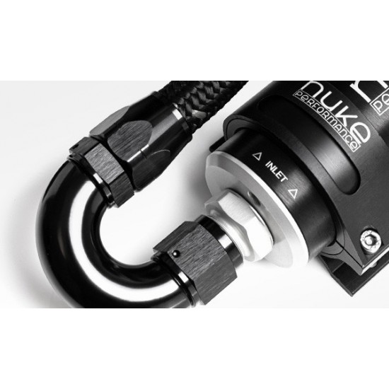 Nuke Performance Full Flow AN Hose End Fitting 30 Degree AN-10